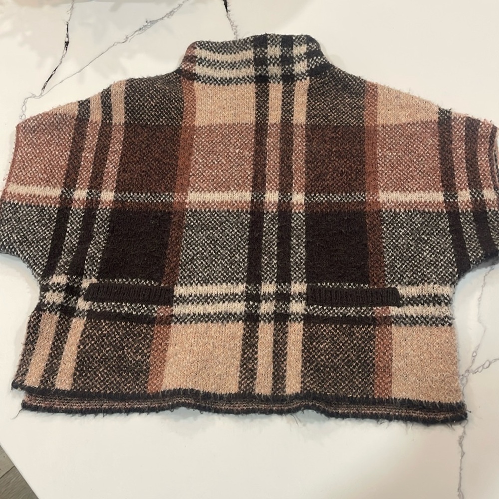 Zara poncho sweater 3/4 years Super cute